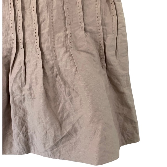 NWT BCBGMaxAzria Rose Fit & Flare Pleated Skirt 8 - Picture 5 of 6